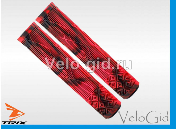 Грипсы (ручки на руль) Trix BMX Red G132